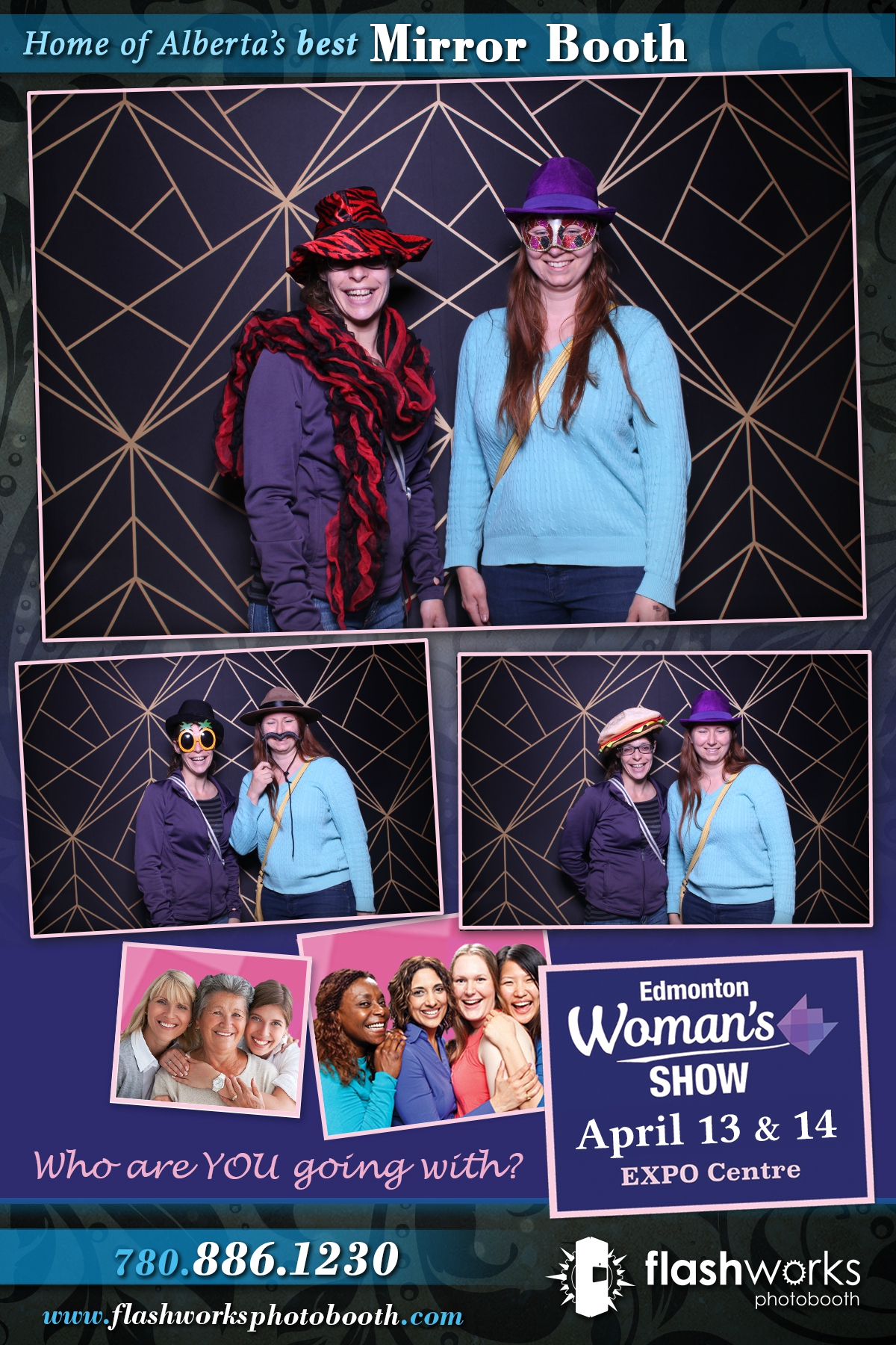 Spring Edmonton Woman's Show 2019 | View more photos from the event at gallery.flashworksphotobooth.com/u/FlashworksPhotoboothInc/Spring-Edmonton-Womans-Show-2019